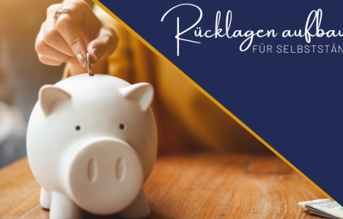 Rücklagen aufbauen