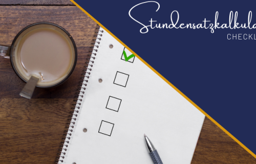 Checkliste Stundensatzkalkulation