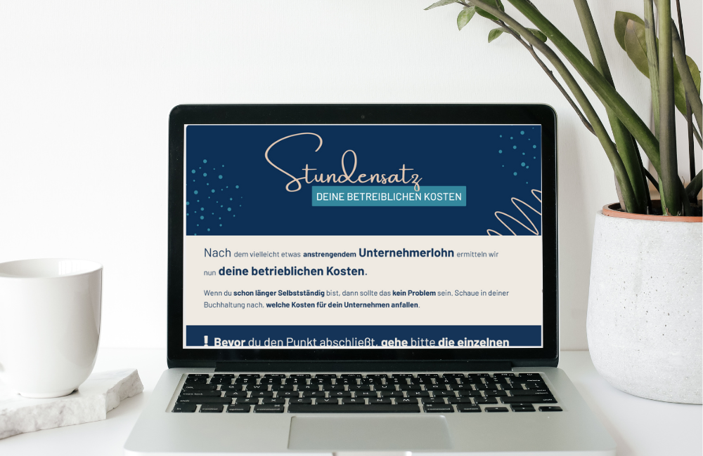 Ein Einblick in den Online-Kurs